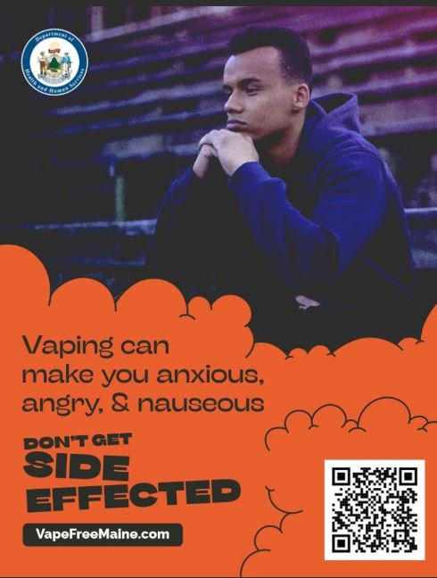 Don't Get Side Effected vape poster Digital Download